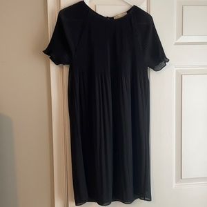 Michael Kors Black Pleated Dress